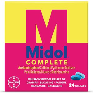 Midol Complete, Gelcaps