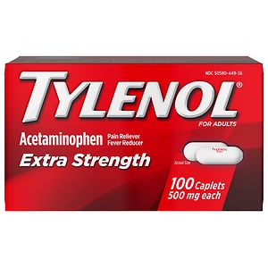 4 Tylenol Extra Strength