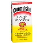Creomulsion Cough Medicine, Adult Formula, Original