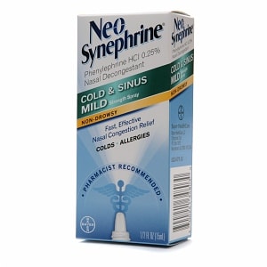 UPC 300241348030 product image for Neo-Synephrine Cold & Sinus Mild Strength Nasal Spray, .5 fl oz | upcitemdb.com