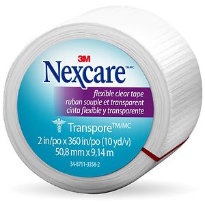 UPC 051131566613 product image for Nexcare First Aid Tape, Transpore Clear, 2 in. x 360 in, 1 ea | upcitemdb.com