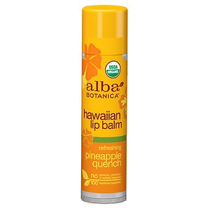 Alba Hawaiian Lip Balm, Pineapple Quench