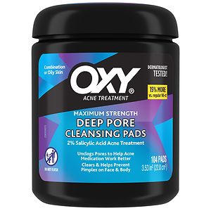 OXY Cleansing Pads, Maximum Strength&nbsp;