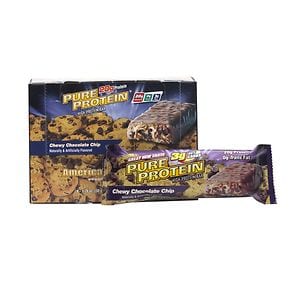 UPC 749826133522 product image for Pure Protein High Protein Snack Bar, 6 Pack, Chewy Chocolate Chip, 6 ea | upcitemdb.com