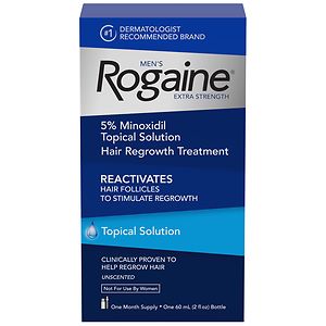 Men's Rogaine Extra Strength Hair Regrowth Treatment, Unscented