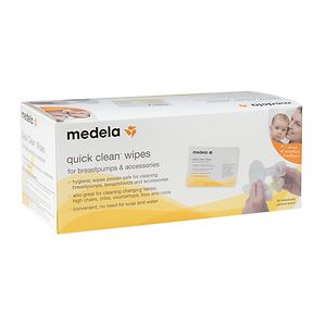 Medela Breastpump and Accessory Wipes- 40 ea