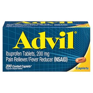 Advil Advanced Medicine for Pain, 200mg, Caplets- 200 ea