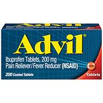 Advil Advanced Medicine for Pain, 200mg, Tablets- 200 ea