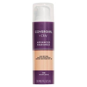 CoverGirl Advanced Radiance SPF 10 Age-Defying SPF Sunscreen Makeup, Natural Beige 140&nbsp;