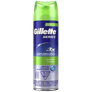 Formula  Watches on Gillette Series Shaving Gel  Sensitive Skin   Drugstore Com