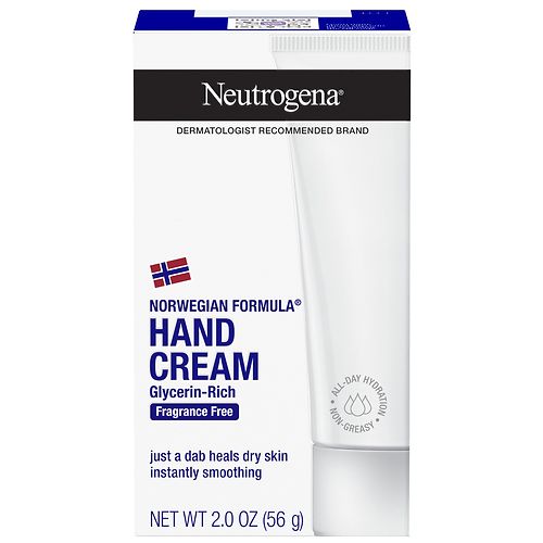 Neutrogena Norwegian Formula Hand Cream, Fragrance Free - 2 oz
