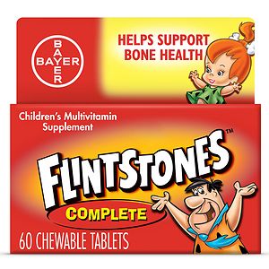 Flintstones Children's Complete Multivitamin/Multimineral, Chewable Tablets, 60 ea