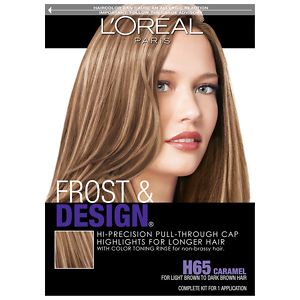 L'Oreal Frost & Design Pull-Through Cap Highlights, Frost & Design Caramel H65