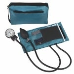 MatchMates Aneriod Sphygmomanometer Kit, Teal by 