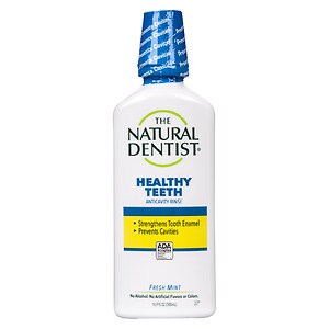 The Natural Dentist Healthy Teeth Anti-Cavity Fluoride Rinse, Fresh Mint