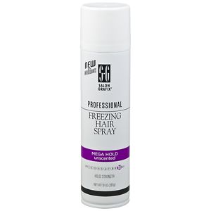 UPC 034044125566 product image for Salon Grafix Professional Freezing Hair Spray Styling Mist, Unscented Mega Hold, | upcitemdb.com