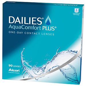 DAILIES AquaComfort Plus 90pk Contact Lens-90 lenses per Box