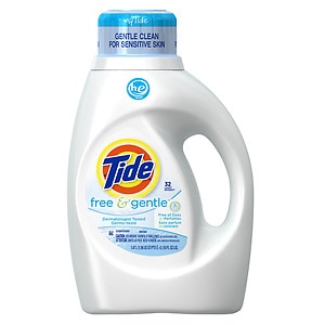 UPC 037000138860 product image for Tide Liquid Detergent, Free & Gentle, High Efficiency, 32 Loads, Fragrance free, | upcitemdb.com