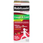 Robitussin Children's Cough & Cold Long-Acting, Fruit Punch