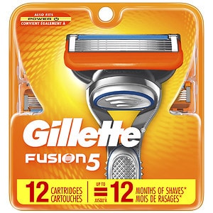 UPC 047400305526 product image for Gillette Fusion Refill Razor Cartridges, 12 ea | upcitemdb.com