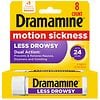 Dramamine Less Drowsy Formula, 8 ea