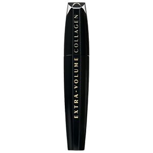 L'Oreal Paris Studio Secrets Pro Extra Volume Collagen Hydra Collagen Plumping Waterproof Mascara, Blackest Black 695- .34 fl oz