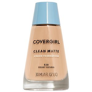 CoverGirl Clean Oil Control Liquid Makeup, Creamy Natural 520&nbsp;