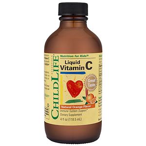 ChildLife Liquid Vitamin C, Orange, 4 fl oz