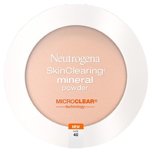 Neutrogena SkinClearing Mineral Powder, Nude 40, .34 oz