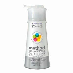 UPC 817939011218 product image for method Laundry Detergent, 25 Loads, Free + Clear, 10 fl oz | upcitemdb.com