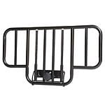Drive Medical No Gap Deluxe Half Length Side Bed Rail, Brown Vein Finish