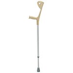 Drive Medical Euro Style Light Weight Forearm Crutch, Silver by 