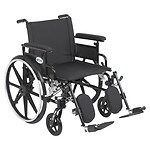 Viper Wheelchair with Flip Back Adjustable Height Arms with Various Front Rigging 22