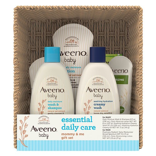 Buy Aveeno Baby Essential Daily Care for Baby & Mommy Gift Set & More 