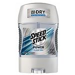 Speed Stick by Mennen Antiperspirant & Deodorant Power Gel, Ultimate Sport - 3 oz Speed Stick by Mennen Antiperspirant & Deodorant Power Gel, Ultimate Sport- 3 oz