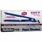 BaByliss PRO Nano Titanium Ionic Straightening Iron, 1 1/4 BaByliss PRO Nano Titanium Ionic Straightening Iron, 1 1/4