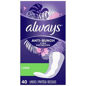 Always Xtra Protection Long Daily Liners Unscented Always Xtra Protection Long Daily Liners Unscented