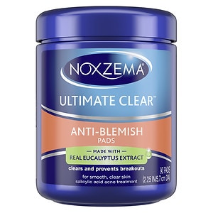 noxzema pads blemish ultimate clear anti acne ea