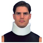 ITA-MED Foam Cervical Collar Adult, 4 inch wide, White