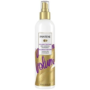 Pantene Pro-V Fine Hair Style Touchable Volume Non-Aerosol Hairspray, Flexible Hold, 8.5 fl oz