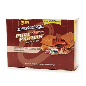 UPC 749826297637 product image for Pure Protein High Protein Snack Bar, 6 Pack, Peanut Butter Caramel Surprise, 6 e | upcitemdb.com