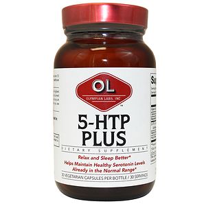 Olympian Labs 5-HTP Plus Capsules, 30 capsules