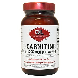 Olympian Labs L-Carnitine Fumarate, Super Size, 100 capsules