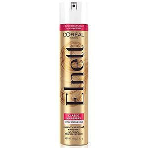 L'Oreal Elnett Satin Hairspray, Extra Strong Hold w/ UV Filter, 11 oz