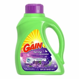 UPC 037000322207 product image for Gain High Efficiency Liquid Detergent, 32 Loads Spring, Lavender, 50 fl oz | upcitemdb.com