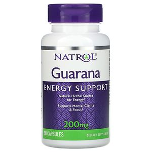 UPC 047469008000 product image for Natrol Guarana, 200mg, Capsules, 90 ea | upcitemdb.com