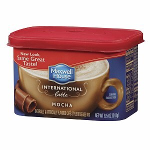 UPC 043000041727 product image for Maxwell House International Cafe Hot Latte Cafe-Style Beverage Mix, Mocha Latte, | upcitemdb.com