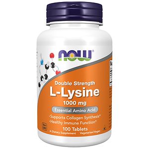 NOW Foods L-Lysine, 1000mg,  Tablets