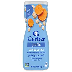 Gerber Graduates Puffs Cereal Snack, Sweet Potato