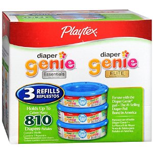 Playtex Diaper Genie Refill Cartridge, 3 ea